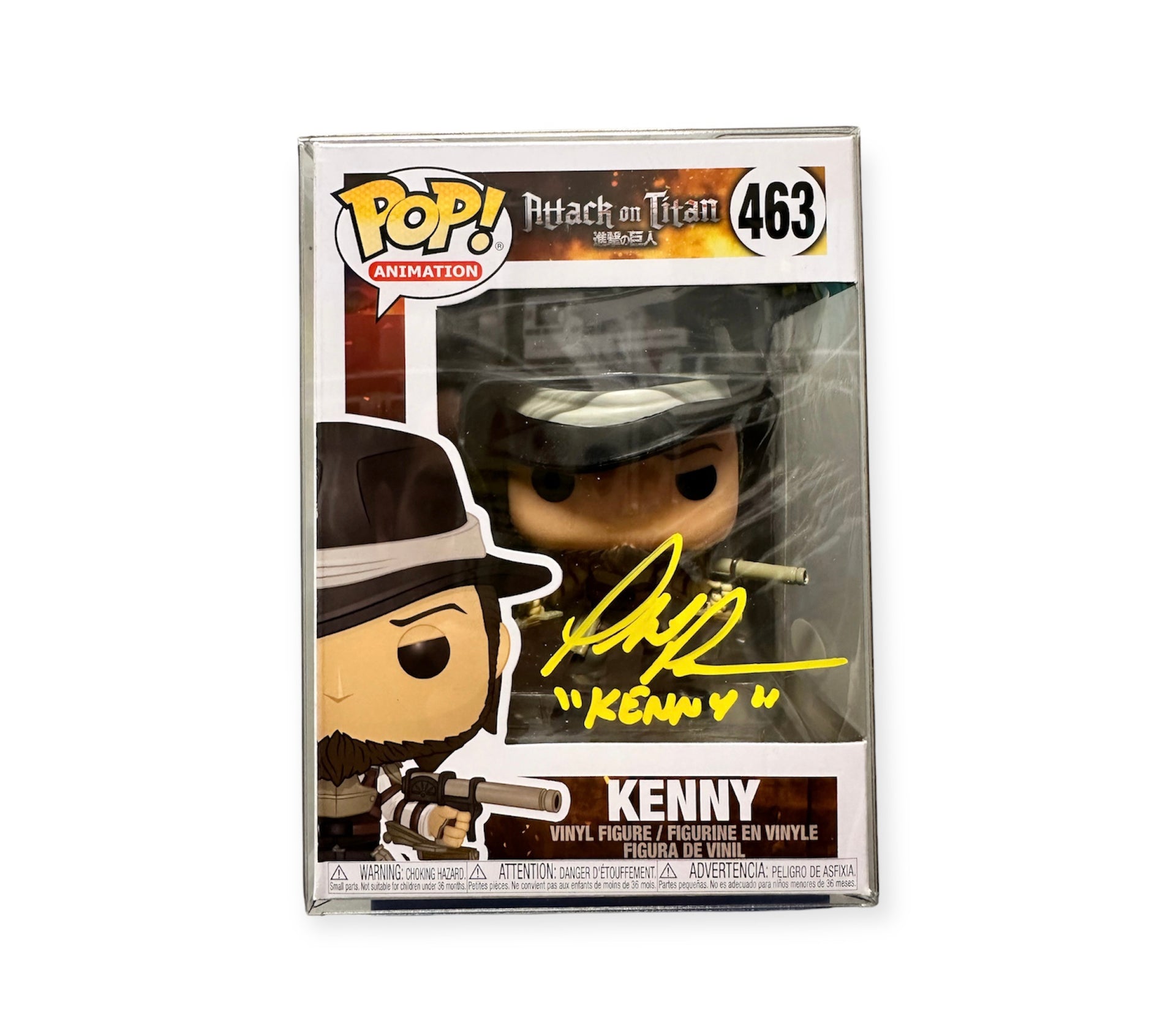 KENNY FIGURINE L'ATTAQUE DES TITANS POP ANIMATION 463 FUNKO - Kingdom  Figurine