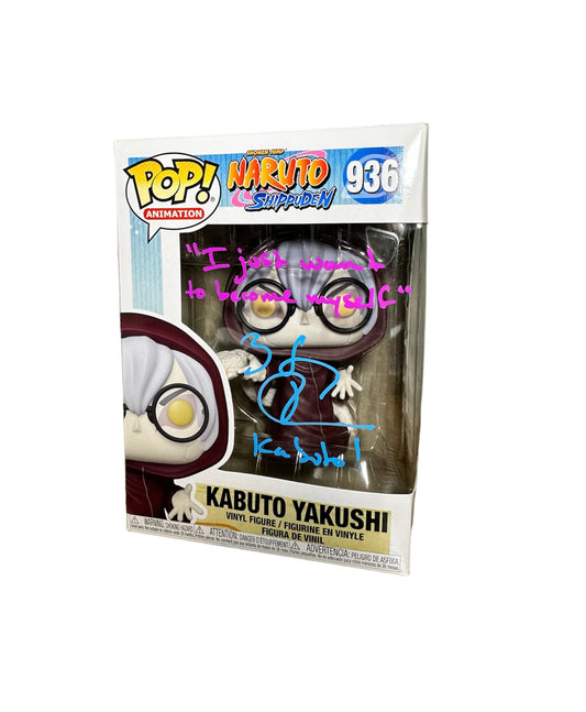 Signed Funko Pop! Kabuto Yakushi